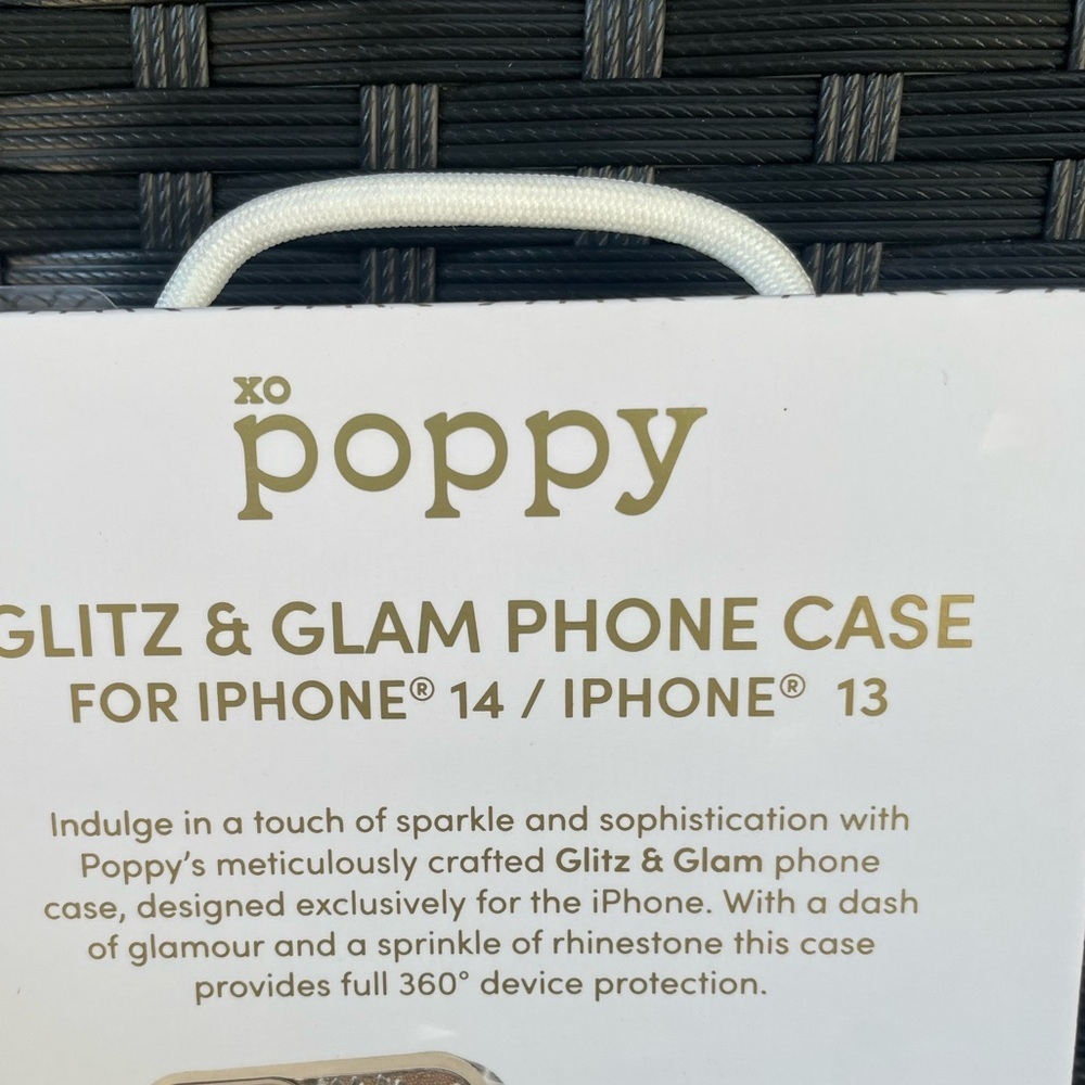 iPhone Case 14/13 ,Gold Glitz & Glam Phone Case for iPhone 14/13 - Picture 11 of 13